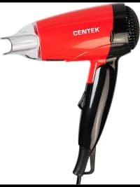Фен Centek CT-2230 фиолетовый/белый, 1200 Вт, компактный - фото 2