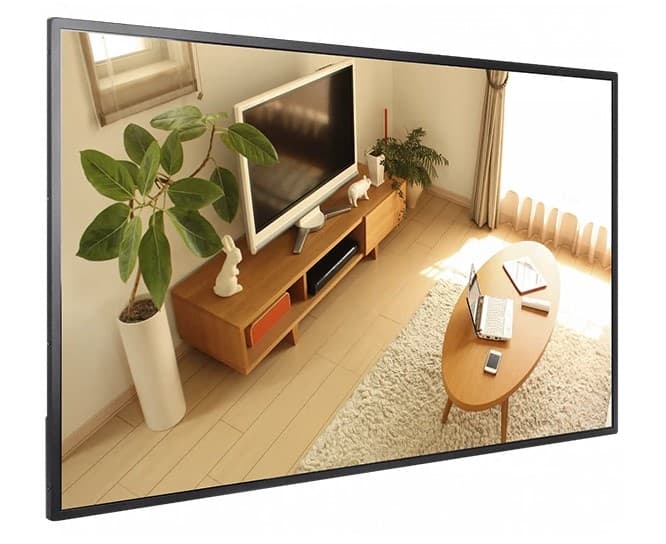 Информационный дисплей DS-D6043UN-B, 43", 4K, 500кд/м2, 2+16 Гб, Andriod 8.1, настенное крепление для портретной и альбомной ориентации в комплекте
