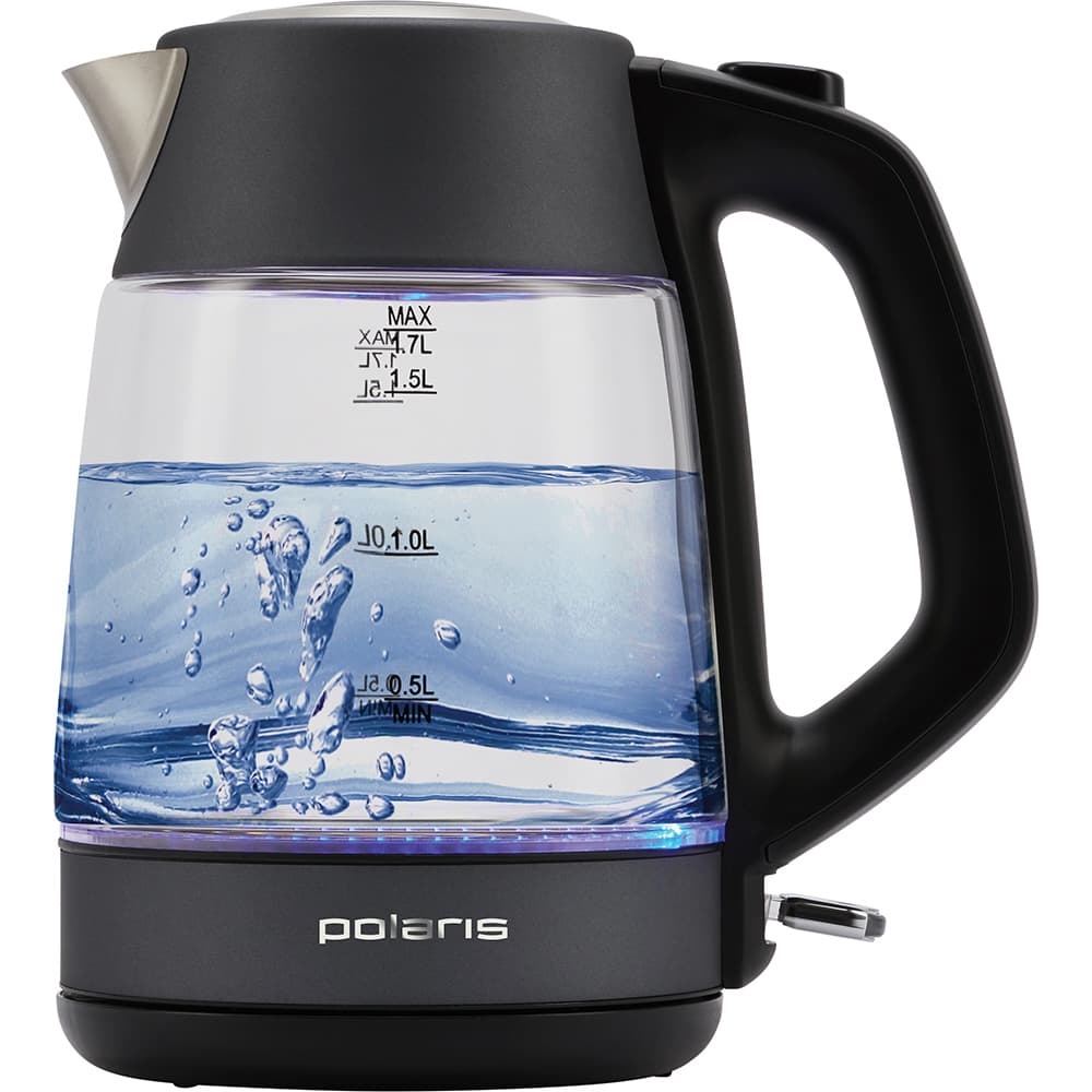 Чайник  PWK 1760CGL Черный POLARIS