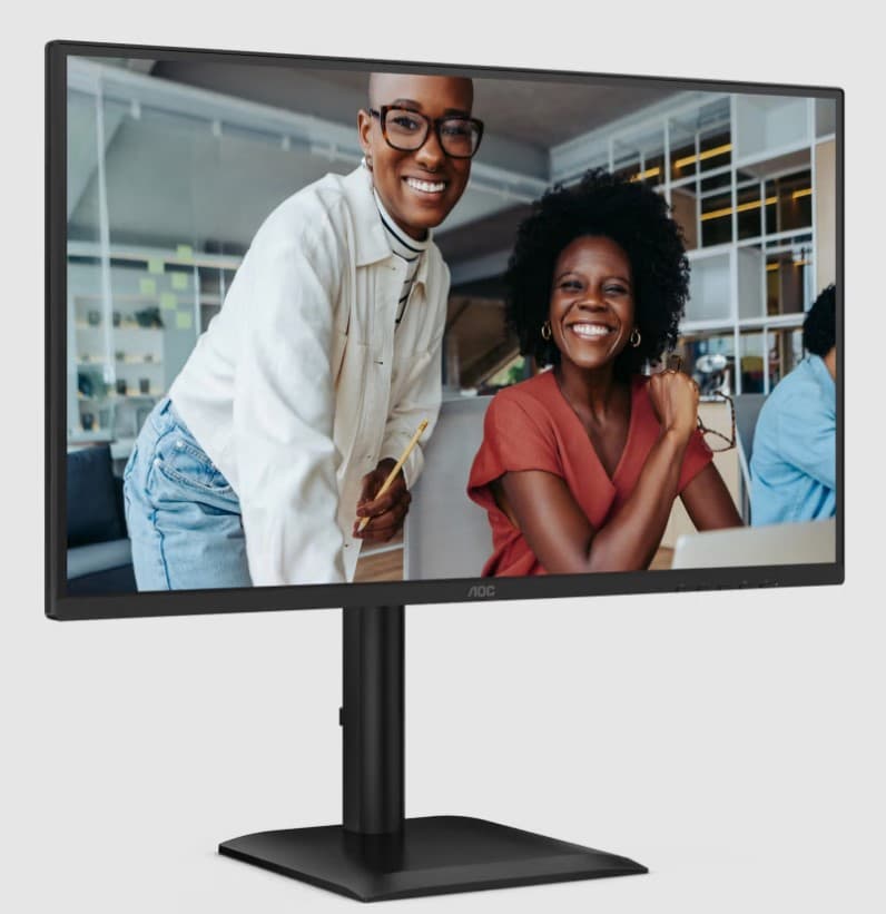Монитор AOC 27" Q27E4U, 16:9, IPS, QHD, 4ms, 350cd, 120Hz, HDMI, DP, USB, SPK, HAS