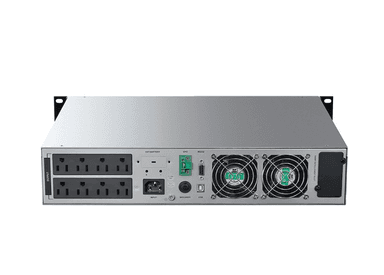 Онлайн ИБП MR-US3KRT-TIE, 3кВА, 6*12B/9Ач, Вход: С20, Выход: 8*IEC C13 + 1*IEC C19, стоечный, MARSRIVA