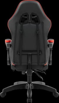 Кресло игровое Serenity класс-2 подножка наклон спинки 135° до 110кг экокожа черный/красный 64807 DEFENDER - фото 7