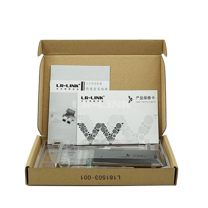 Сетевой адаптер LR-LINK LREC9804BF-4SFP+ Intel XL710 BM1 PCI-E 3.0 x8 10GB 4 x SFP+ X710--DA4