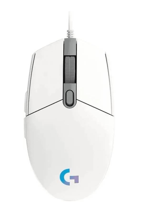 Мышка проводная USB OPTICAL G102 LIGHTSY WHITE 910-005809 LOGITECH