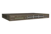 Коммутатор 24PORT 10/100/1000+ 4PORT SFP G5328F IP-COM - фото 1