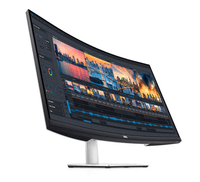Монитор Dell 31,5" S3221QSA Curved 1800R, 16:9, VA, UHD, 5ms, 300cd, 60Hz, HDMI, DP, USB, HAS - фото 7