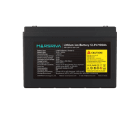 LiFePO4 Батарея MR-LBP12-100-LAR, 12.8В/100Ач, Класс А, 1.28кВт*ч, 6000 циклов MARSRIVA - фото 2
