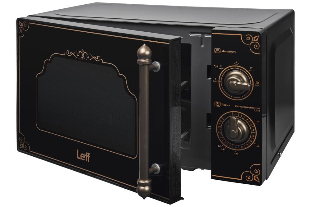 Микроволновая печь 20L SOLO BLACK 20MM729B 700W LEFF