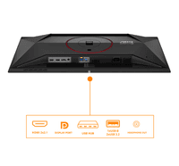 Монитор AOC 26,5" Q27G4ZDR, 16:9, QD-OLED, QHD, 0,03ms, 400cd, 240Hz, HDMI, DP, USB, HAS - фото 10