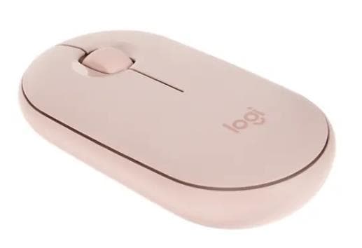 Мышь беспроводная PEBBLE M350 розовая 910-005575 LOGITECH