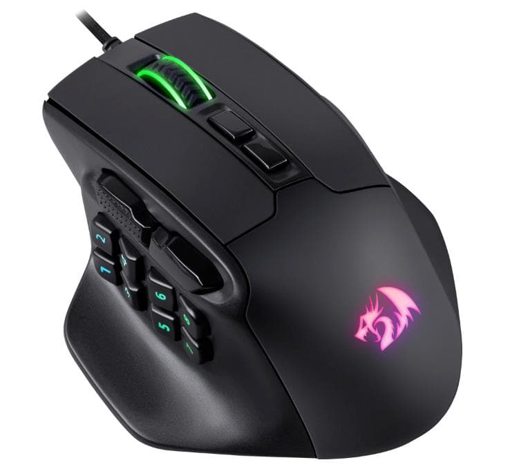 Мышь проводная AATROX черная 71276 REDRAGON