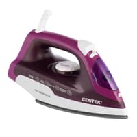Утюг Centek CT-2348 фиолетовый, 1600 Вт, 20 г/мин, 80 г/мин, 200 мл - фото 2