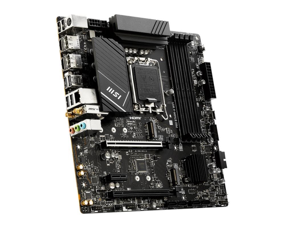 Материнская плата B760 S1700 MATX PRO B760M-A WIFI MSI