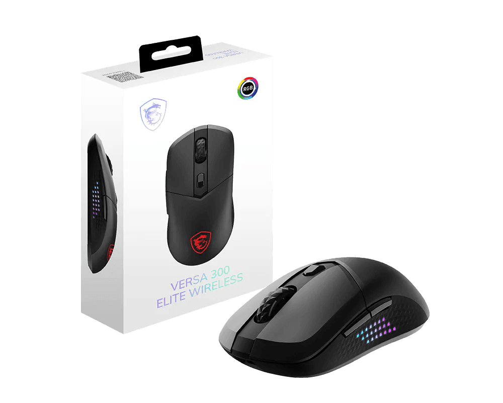 Мышь беспроводная/проводная USB OPTICAL GAMING VERSA 300 ELITE W MSI