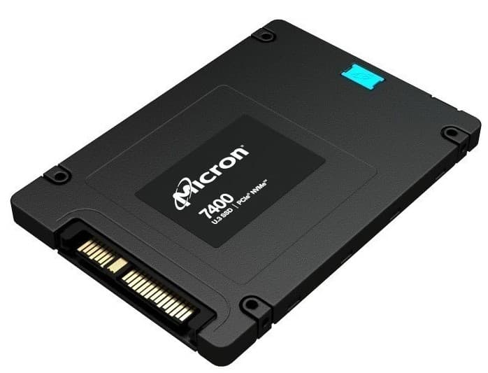 Накопитель SSD PCIE 1.92TB 7400 PRO U.3 MTFDKCB1T9TDZ-1AZ1ZABYY MICRON