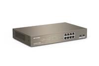 Коммутатор 8GE/2SFP POE MANAGED G3310P-8-150W IP-COM - фото 1