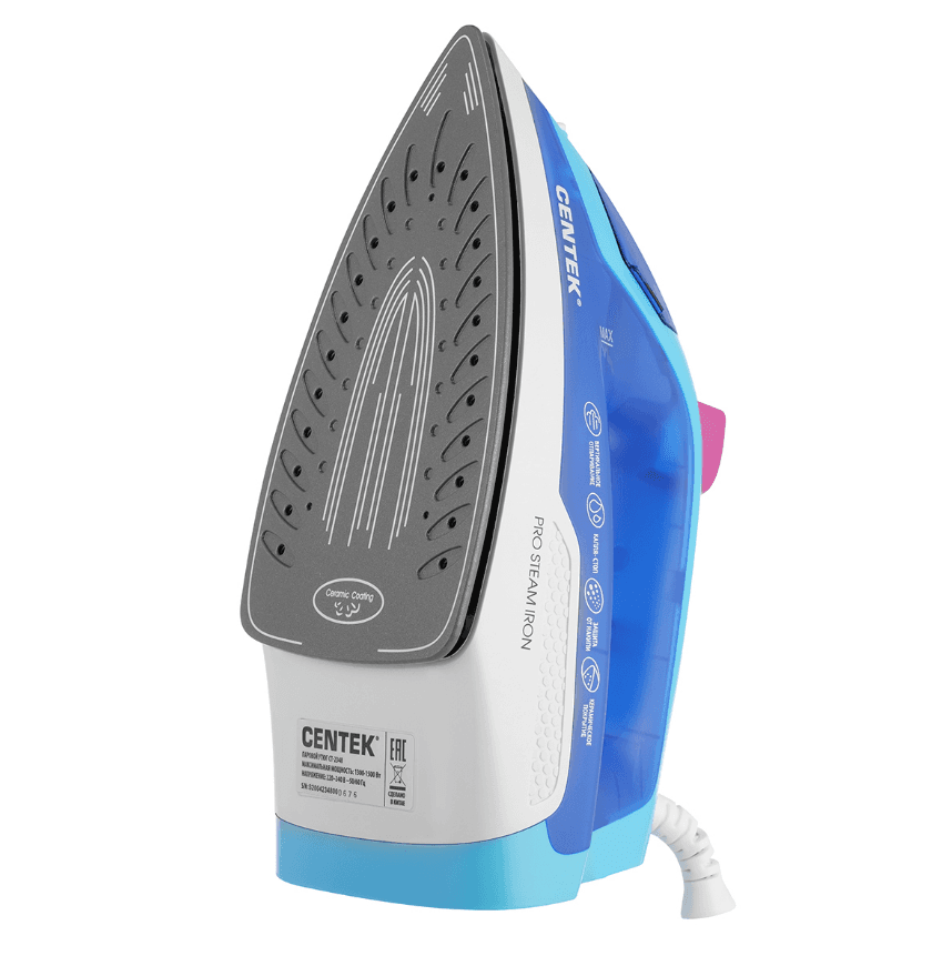 Утюг CT-2348 BLUE Centek