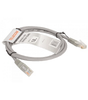 Кабель PATCH UTP CAT5E 1M GREY NA102--1M TELECOM