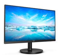 Монитор Philips 21,5" 222V8LA/01, 16:9, VA, FHD, 4ms, 250cd, 75Hz, VGA, HDMI, DP, SPK - фото 4