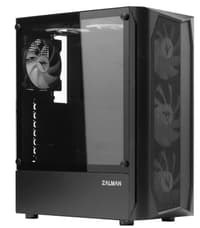 Корпус MIDITOWER ATX W/PSU BLACK N4 ZALMAN - фото 1