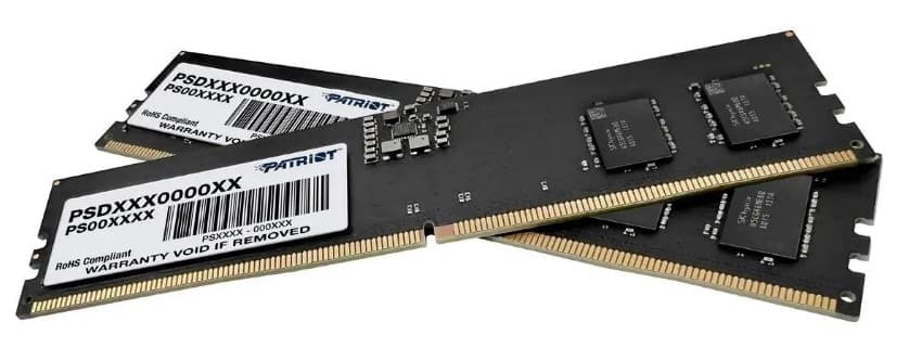 Модуль памяти DIMM 64GB (32GBx2) DDR5-6000 PSD564G5600K PATRIOT