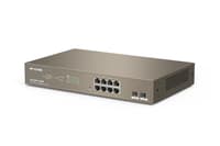 Коммутатор 8GE/2SFP POE MANAGED G3310P-8-150W IP-COM - фото 3