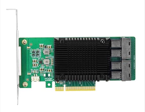 Рейд контроллер (адаптер) LRNV9441-4IR MARVELL 88NR2241 PCIe x8 3.0 4xSFF8643 LR-LINK