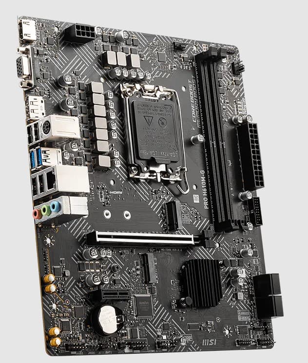 Материнская плата H610 S1700 MATX PRO H610M-G MSI