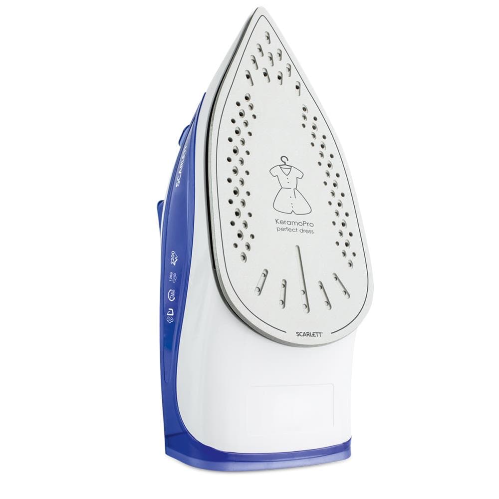 Утюг SC-SI30K23 WHITE / BLUE SCARLETT