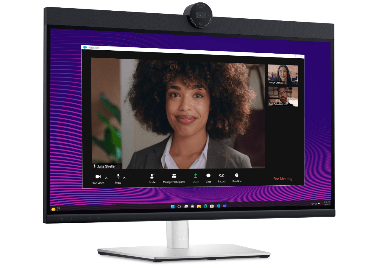Монитор Dell 27" P2724DEB, 16:9, IPS, QHD, 5ms, 350cd, 60Hz, HDMI, DP, DP OUT, USB, USB-C, LAN, CAM, SPK, HAS