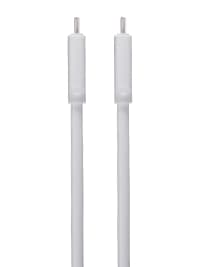 Кабель/ Кабель-соединительный Type-Cm --> Type-Cm, 1.2метра белый Telecom <TUS719W-1.2M> - фото 3
