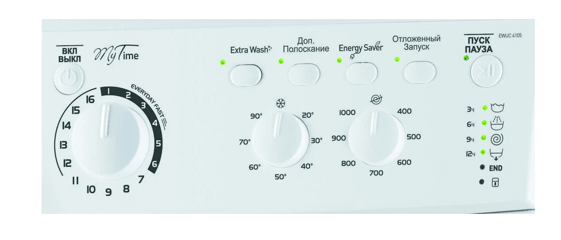 Стиральная машина EWUC 4105 CIS 869990891070 INDESIT