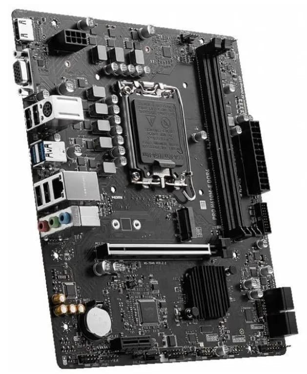 Материнская плата H610 S1700 MATX PRO H610M-E MSI