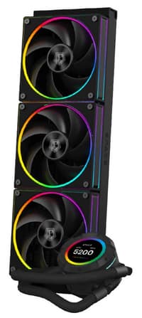 Жидкостная система охлаждения ID-Cooling SL360 /LCD SCREEN /350W /all Intel /all AMD - фото 6