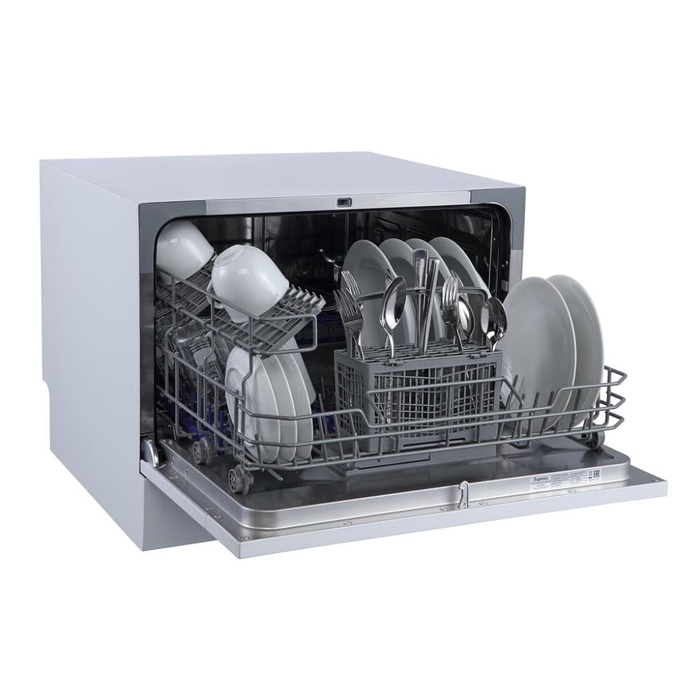 Отдельностоящая посудомоечная машина 55CM DWC-506/5 W БИРЮСА