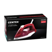Утюг Centek СТ-2347 пурпурный/белый, 1800 Вт, 20 г/мин, 80 г/мин, 200 мл - фото 4