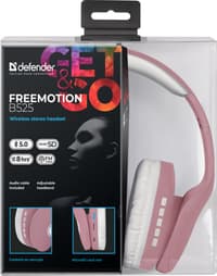 Defender Беспроводная гарнитура FreeMotion B525 розовый+белый, Bluetooth - фото 1