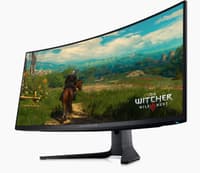 Монитор Dell 34,18" AW3423DWF 1800R, QD OLED, UWQHD 0,1ms, 1000cd, 165Hz, HDMI, DP, USB, HAS - фото 1