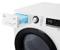 Сушильная машина LG DC90V3V6W белый, 9 кг, сушка - тепловой насос, программ - 14, 60 x 85 x 66 см - фото 9