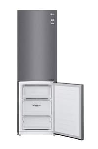 Холодильник LG GC-B459SLCL графит двухкамерный 234/107л морозилка снизу, No Frost - фото 6