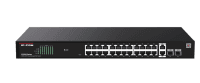 Управляемый PoE-коммутатор 26GE+2SFP IP-COM TENDA