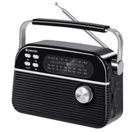 Радиоприёмник Vega 5Вт FM/AM/SW/BT/USB/TF/1200мАч черный 65179 DEFENDER - фото 2