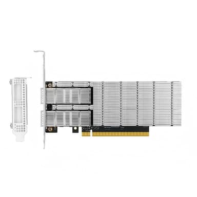Сетевой адаптер LR-LINK LRES1161PF-2QSFP56 100G Mellanox CX6 QSFP56x2 PCIe 4.0x16