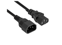 Кабель монитор-компьютер (UPS->уст-во) ExeGate Power EC-3P (С13->С14) VDE-250V-3*1,0-CU, 10A, 3м - фото 1