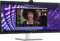 Монитор Dell 34" P3424WEB 3800R, 21:9, IPS, UHD, 5ms, 300cd, 60Hz, HDMI, DP, USB, USB-C, LAN, CAM, SPK, HAS - фото 7