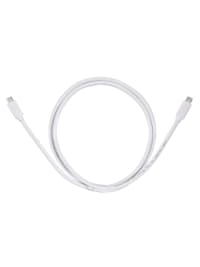 Кабель/ Кабель-соединительный Type-Cm --> Type-Cm, 1.2метра белый Telecom <TUS719W-1.2M> - фото 1
