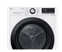 Сушильная машина LG DC90V3V6W белый, 9 кг, сушка - тепловой насос, программ - 14, 60 x 85 x 66 см - фото 3