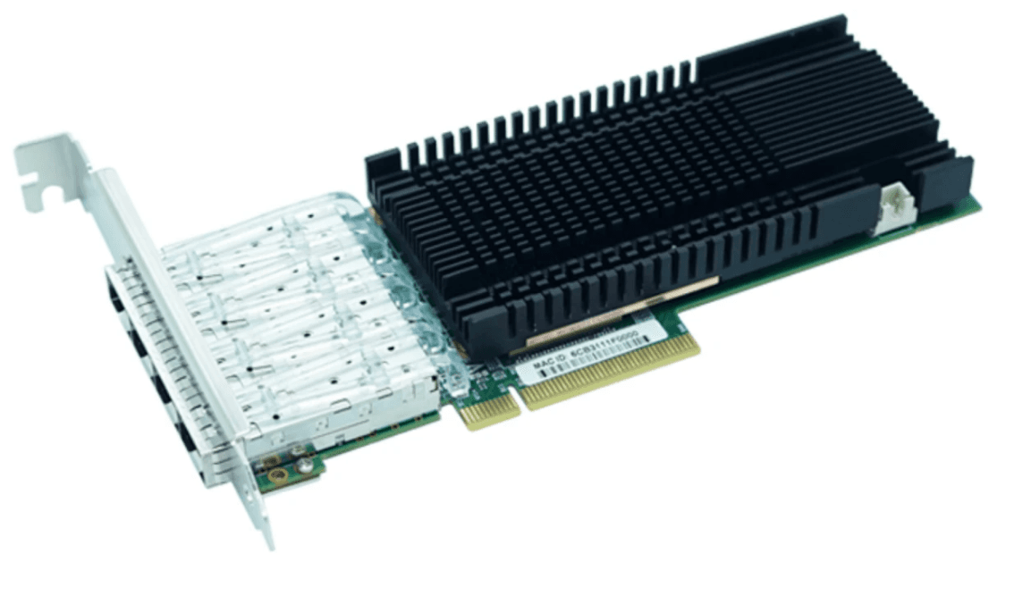 Сетевой адаптер LR-LINK LRES1024PF-4SFP+ Intel 82599ES*2 PCIe 3.0 x8 10G
