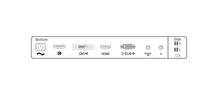 Монитор Philips 23,8" 241B8QJEB, 16:9, IPS, FHD, 5ms, 250cd, 75Hz, VGA, DVI, HDMI, DP, USB, SPK, HAS - фото 6
