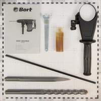 Перфоратор электрический BORT BHD-1500-MAX - фото 2